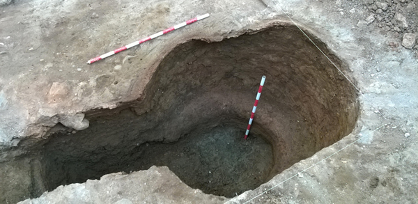 Excavación arqueológica en Estepona.